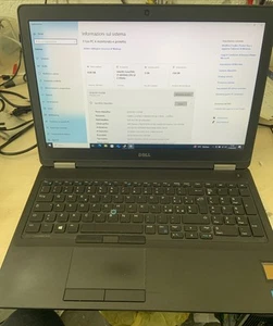 DELL PRECISION 3510 15,6” I7 6820HQ 2,70GHZ 8GB 256GB SSD R9 M360 2GB - Foto 1 di 6