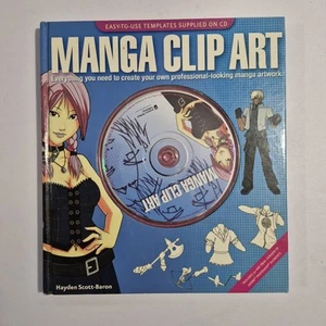 Manga Clip Art Book Anime Artwork CD - Picture 1 of 8