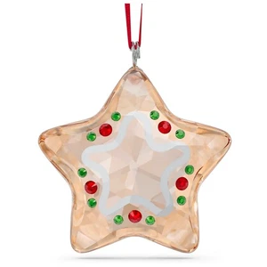 Swarovski Holiday Cheers Lebkuchen Stern Ornament Weihnachten  - Bild 1 von 9