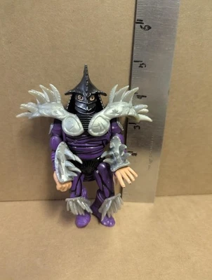 Vintage 1991 Teenage Mutant Turtles Super Shredder Action Figure TMNT - Image 1 of 2