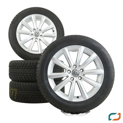 Original VW T-Roc Winterräder Winterreifen Merano 2GA601025M 215/55 R17 94V - Bild 1 von 4