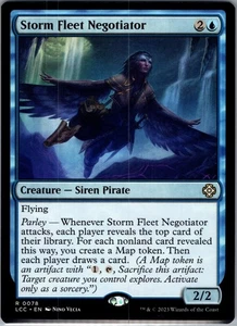 Storm Fleet Negotiator [The Lost Caverns of Ixalan Commander] Magic MTG LP-NM - Picture 1 of 2