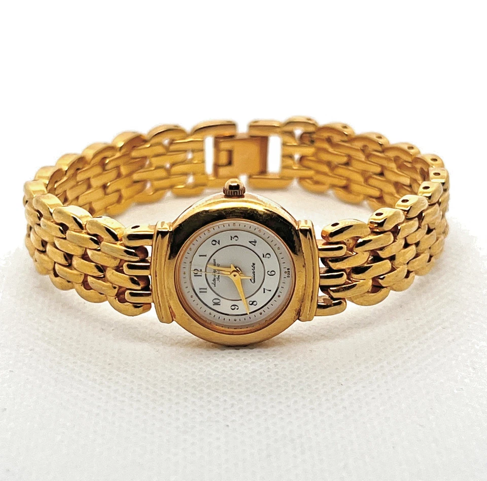 Reloj Jules Jurgensen Mujer Tono Dorado Cuarzo Funcionando Foto 1 de 4