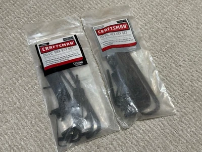 Craftsman Tools 40pc Metric And Standard Hex Allen Wrench Key Sets 46696A 46677A - Image 1 of 4