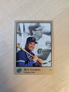Ryne Sandberg 1992 Lead Studio Baseball Card Chicago Cubs #18 - Picture 1 of 2