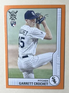 2021 Topps Big League - Garrett Crochet #195 Orange (RC) - Bild 1 von 2