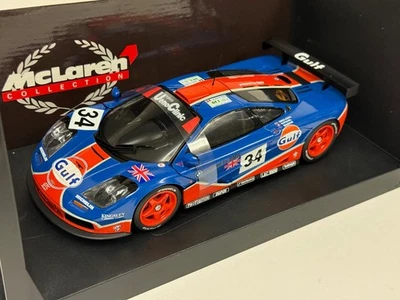 1/18 UT Modelos Mclaren F1 GTR Gulf Car #34 1996 24 H de LeMans 39621 #158 Foto 1 de 4