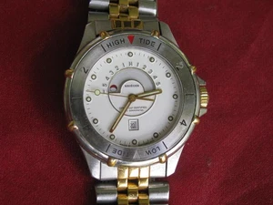 Reloj de pulsera automático Krieger Tidal cronómetro acero inoxidable 7 joyas - Imagen 1 de 8