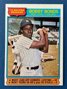 1976 Topps Baseball #2 Bobby Bonds RB - New York Yankees - NM - Picture 1 of 2
