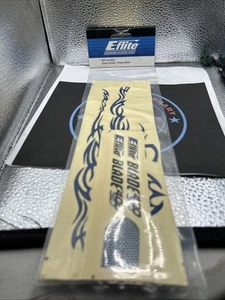E-Flite. EFLH1482 Decal Sheet, Blue Tribal. Blade 400 - Picture 1 of 1