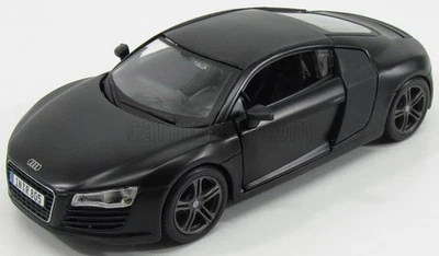 MODELLINO AUTO STATICO MAISTO AUDI R8 4.2 FSI V8 2007 NERO MODELLISMO SCALA 1/24 - Immagine 1 di 4