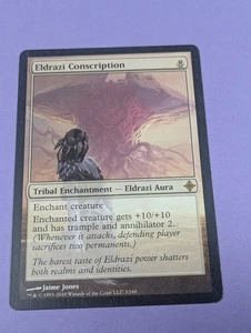 MTG Magic: Rise of the Eldrazi: Eldrazi Conscription #3/248 Rare - LP - Picture 1 of 2