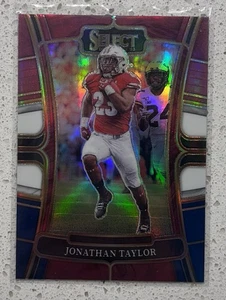 Panini Select Tri-Color Prizm Jonathan Taylor 2023/199 Wisconsin Badgers #46 - Imagen 1 de 2