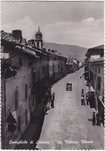 COSTIGLIOLE DI SALUZZO - CUNEO - VIA VITTORIO VENETO -7034- - Picture 1 of 1