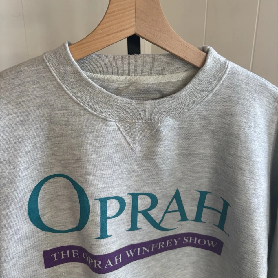 Sudadera de colección The Oprah Winfrey Show Gear para deportes gris jaspeado para mujer XL Foto 1 de 4