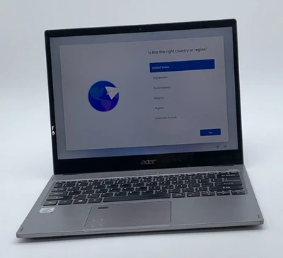 Acer Spin 5 14" 2020 i5-1035G4 1.1GHz 500GB SSD 8GB DDR4 Gris Justo/Abolladura Foto 1 de 4