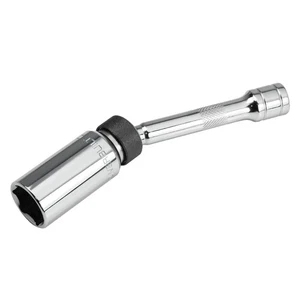 Powerbuilt 3/8 Inch Drive x 13/16 Inch x 6 Inch Magnetic Swivel Spark Plug - Picture 1 of 5