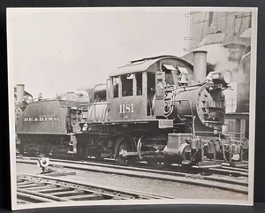 Reading Railroad 0-4-0 Locomotive 1181 Vintage Photo 8 x 10 - Picture 1 of 1