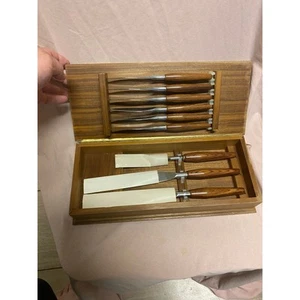 Moda danese acciaio inox Sheffield Inghilterra set di 9 - Foto 1 di 3