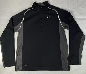 Nike Therma Fit Top Training Half Zip Performance Vintage Team Mens Sz L - Picture 1 of 7