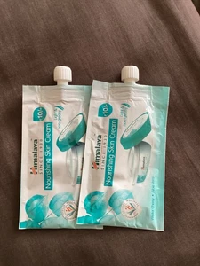 x2 Himalaya Nourishing Light Skin Cream Pouch Set Moisturiser 8ml - Picture 1 of 5