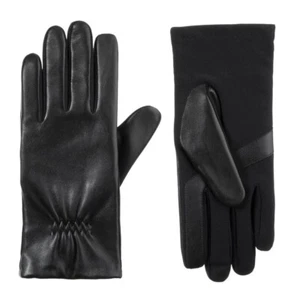 Isotoner Women’s Stretch Leather Gloves Style A30357 - Picture 1 of 2