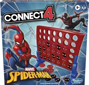 Hasbro Gaming Connect 4 Game Marvel Spider-Man Game Spider-Man W/ Bonus Gift - Picture 1 of 3