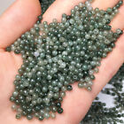 100Pcs Natural Jade A Product Mini Beads Oil Green Ice Seed Loose Beads