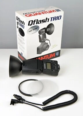 QUANTUM QFLASH TRIO Turbo QF8NB Upgrade ready FREEXWIRE BLITZ Nikon Canon TOP ! - Bild 1 von 4