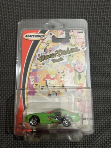Matchbox Hanna-Barbera Cartoons Presents Green Dodge Viper GTS Tom & Jerry Cover