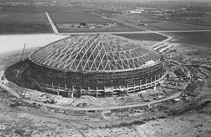 HOUSTON ASTRODOME (frame) POSTER 24 X 36 Inches Nostalgia ASTROWORLD - Picture 1 of 1