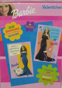 Barbie Doll Valentines Day Cards Stocking Stuffer Xmas Birthday Party Prize Gift - Picture 1 of 2