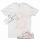 White QUEEN T Shirt for N Dunk Low Next Nature Pale Coral Crimson Pink