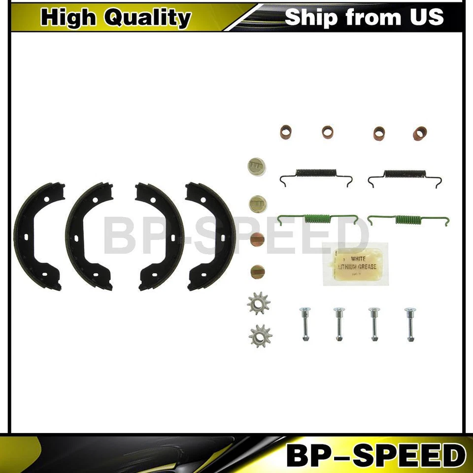 Kit de 2 herrajes de freno de estacionamiento trasero para BMW 525i 2004 2005 Foto 1 de 4