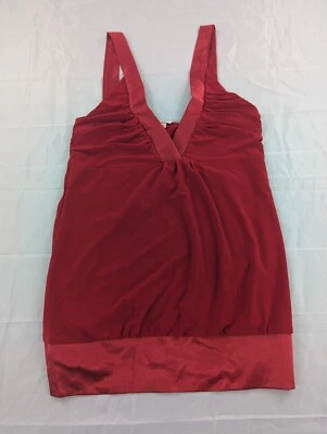 Lipstick Vintage Women's Red Tank Top Size Medium - Image 1 of 4