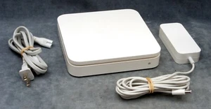 APPLE AIRPORT EXTREME BASE STATION A1408 MIT NETZTEIL & AC KABEL - Bild 1 von 2