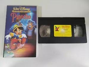 PINOCHO VHS CINTA TAPE LOS CLASICOS DE WALT DISNEY COLECCIONISTA 2000 Am - Imagen 1 de 5