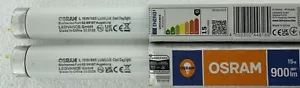 x2 Osram F15W/865 18 inch 15W 15 Watt 865 Lumilux Cool daylight tube T8 438 mm - Picture 1 of 7