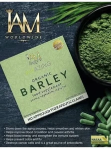 🌱PURE ORGANIC BARLEY CAPSULE 4 sealed Boxes🌱 - Picture 1 of 7