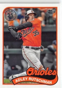 2024 Topps Series 1 - 1989 Topps Baseball Adley Rutschman #89B-19 - Picture 1 of 2