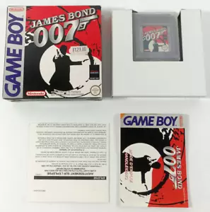 Gioco Game Boy IN Confezione VF James Bond 007 Completo E Monitoraggio - Foto 1 di 3