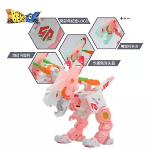 2025 52Toys MegaBox BEASTBOX LIMIT BB-01RY PINK DIO Rabbit Toy in stock - Picture 1 of 7