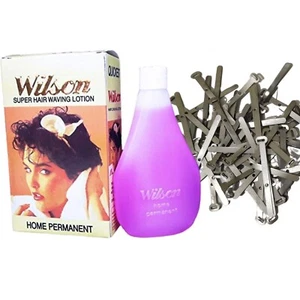 Wilson Super Hair Waving Lotion With Stick Pins For Curling Hairs & Beard - Picture 1 of 6