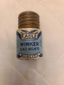 Vintage Eagle Winker Glühbirne Blinker Cat No 475 getestet funktioniert super! - Bild 1 von 5