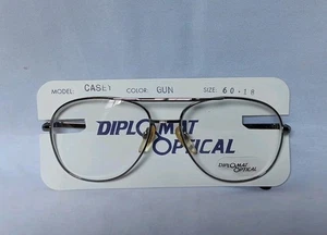Diplomat Optical "Casey" Brillengestell Gun Metal 60□18-145 - Bild 1 von 5
