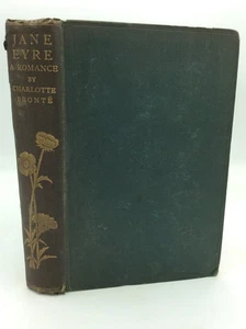 JANE EYRE - Charlotte Bronte - VINTAGE PRINTING FROM LATE 1800s! - Picture 1 of 7