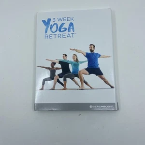 Beachbody 3 Week Yoga Retreat, 4 DVD Set - Imagen 1 de 2