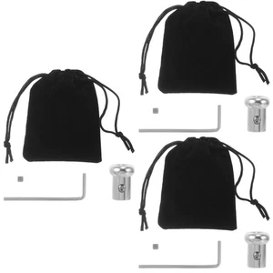 3 Sets Stimmgabelfuß Zubehör Ukulele Pegs Gabeln Füße - Bild 1 von 12