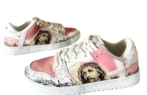 Kito Wares “Passion Of Christ, Resurrection Day” Dunk Low Style Men’s Size 9. - Picture 1 of 9