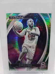 2023-24 Panini Spectra Titan Green Hyper Prizm Chris Paul /75 - Picture 1 of 2